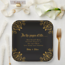 ヴィンテージ童話の図書館結婚本