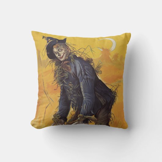 ヴィンテージ童話オズの魔法使いからのかかし クッション (正面)