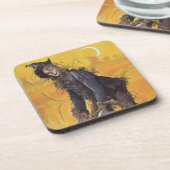 ヴィンテージ童話オズの魔法使いからのかかし コースター (左側)