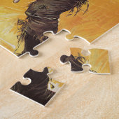 ヴィンテージ童話オズの魔法使いからのかかし ジグソーパズル (側面)