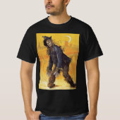 ヴィンテージ童話オズの魔法使いからのかかし Tシャツ (正面)