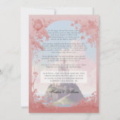 ヴィンテージ童話ストーリーブック結婚式招待状 招待状 (裏面)