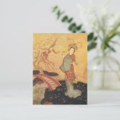 ヴィンテージ童話プリンセスバドゥラエドムンドゥラック ポストカード (スタンド正面)