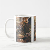 ヴィンテージ童話、アラディンと魔法灯 コーヒーマグカップ (左)