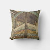 ヴィンテージ童話、プリンセスとピー、エドモンド・ダラック クッション (正面)