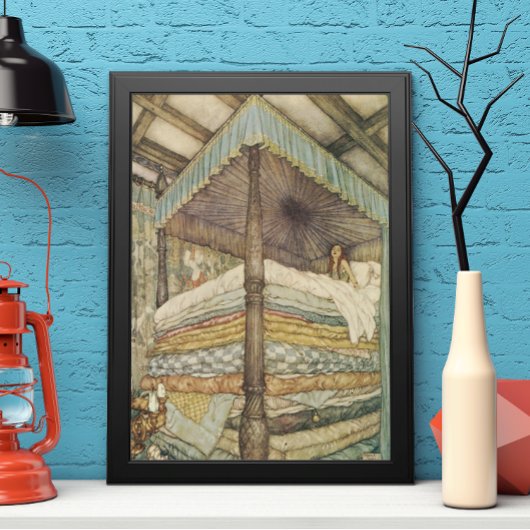 ヴィンテージ童話、プリンセスとピー、エドモンド・ダラック ポスター