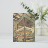 ヴィンテージ童話、プリンセスとピー、エドモンド・ダラック ポストカード (スタンド正面)