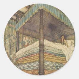 ヴィンテージ童話、プリンセスとピー、エドモンド・ダラック ラウンドシール