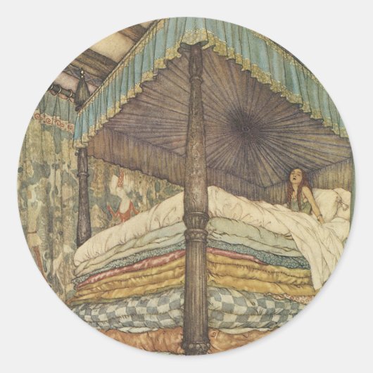 ヴィンテージ童話、プリンセスとピー、エドモンド・ダラック ラウンドシール