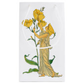 ヴィンテージ童話、夕べプリムローズ、ウォルタークレーン スモールペーパーバッグ (裏面)