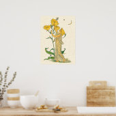 ヴィンテージ童話、夕べプリムローズ、ウォルタークレーン ポスター (キッチン)