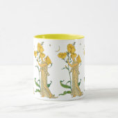 ヴィンテージ童話、夕べプリムローズ、ウォルタークレーン マグカップ (中央)