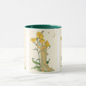 ヴィンテージ童話、夕べプリムローズ、ウォルタークレーン マグカップ (中央)