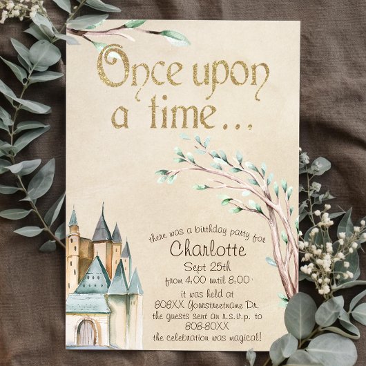 ヴィンテージ童話 招待状