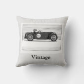 ヴィンテージ競争 クッション (裏面)