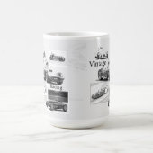 ヴィンテージ競争 コーヒーマグカップ (中央)