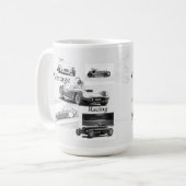 ヴィンテージ競争 コーヒーマグカップ (正面左)