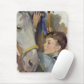 ヴィンテージ競走馬、少年とブルーリボン勝者 マウスパッド (マウス)