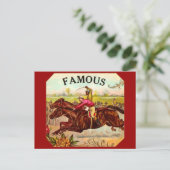 ヴィンテージ競馬スリル ポストカード (スタンド正面)