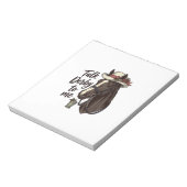 ヴィンテージ競馬Tシャツデザイン「Talk Derby To Me」 ノートパッド (回転)