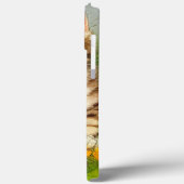 ヴィンテージ笑顔の猫イラストレーション Case-Mate iPhoneケース (裏面 / 左)