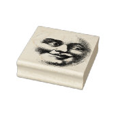 ヴィンテージ笑顔ムーン顔 ラバースタンプ (スタンプ)