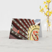 ヴィンテージ符号 カード (黄色い花)