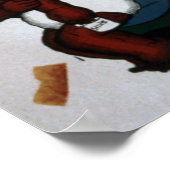 ヴィンテージ第二次世界大戦おもしろいによる日焼け防止 ポスター (角)