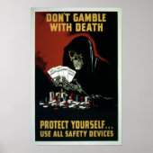 ヴィンテージ第二次世界大戦の安全装置 ポスター (正面)