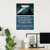 ヴィンテージ第二次世界大戦の陸軍の採用 ポスター (ホームオフィス)