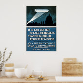 ヴィンテージ第二次世界大戦の陸軍の採用 ポスター (キッチン)