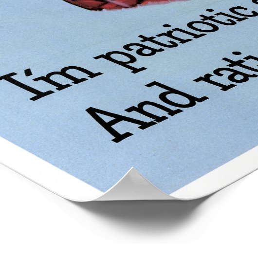 ヴィンテージ第二次世界大戦ガーデニングと缶詰 ポスター (角)