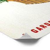 ヴィンテージ第二次世界大戦ビクトリーガーデン ポスター (角)