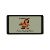 ヴィンテージ第2次世界大戦ビクトリーガーデンキャニングラベル ラベル (正面)