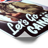 ヴィンテージ第2次世界大戦プロパガンダ ポスター (角)