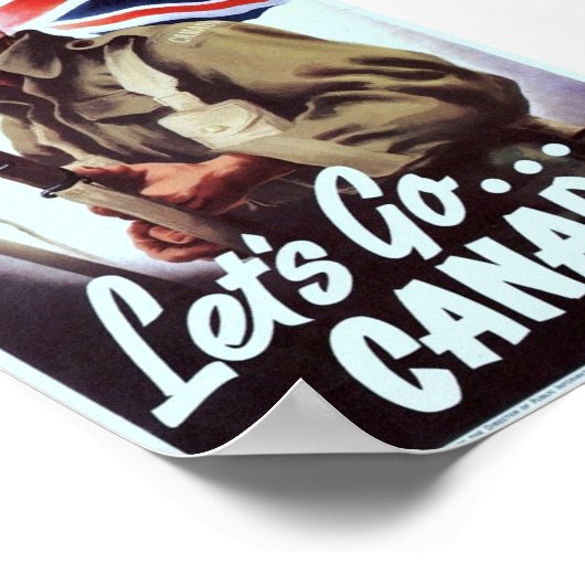 ヴィンテージ第2次世界大戦プロパガンダ ポスター (角)