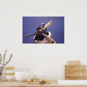 ヴィンテージ第2次世界大戦海軍PBY飛行機 ポスター (キッチン)