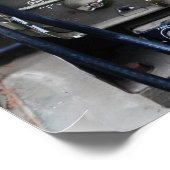 ヴィンテージ第2次世界大戦軍隊無線 ポスター (角)