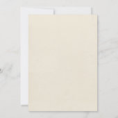 ヴィンテージ第50回バースデーパーティー 招待状 (裏面)