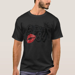 ヴィンテージ第84章上品な唇ハッピーバースデー84 Y Tシャツ