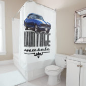 ヴィンテージ筋 シャワーカーテン (インサイチュ)