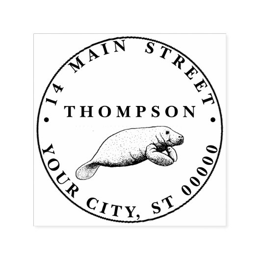 ヴィンテージ管理スケッチ名差出人住所 セルフインキングスタンプ (デザイン)