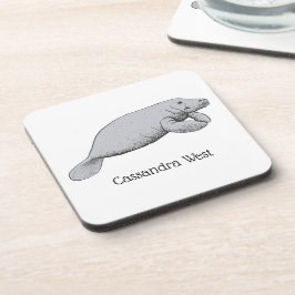 ヴィンテージ管理スケッチ コースター