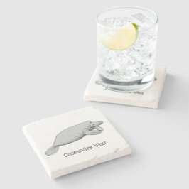 ヴィンテージ管理スケッチ ストーンコースター