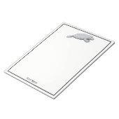 ヴィンテージ管理スケッチ ノートパッド (アングル)