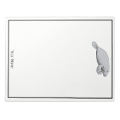 ヴィンテージ管理スケッチ ノートパッド (正面)