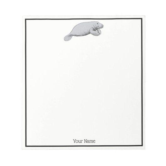 ヴィンテージ管理スケッチ ノートパッド (正面)