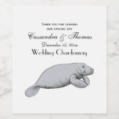 ヴィンテージ管理スケッチ ワインラベル (シングルラベル)