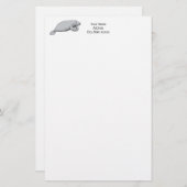 ヴィンテージ管理スケッチ 便箋 (正面/裏面)