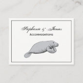 ヴィンテージ管理スケッチ 名刺 (正面)